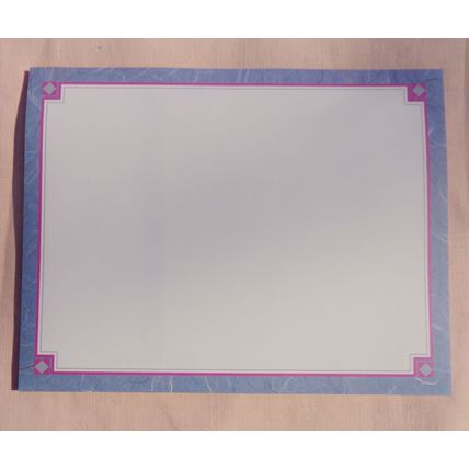 Lavendar Pink Tri-fold Brochure Stationery Paper 50 Sheets Craft Scrapbook 018