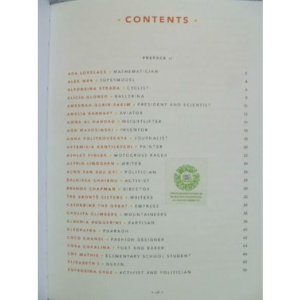 GOOD NIGHT STORIES FOR REBEL GIRLS 100 TALES OF EXTRAORDINARY WOMEN