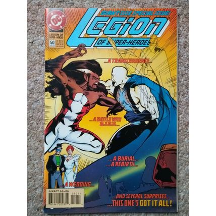LEGION OF SUPER-HEROES # 50 (1993) DC COMICS (NM Condition)