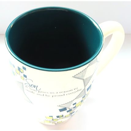 Pavillion Son Mug Ceramic with Sentimental Verse 12.4 CM