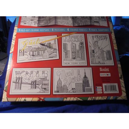 NEW YORK CITY COLORING SET! Mint and Unopened!! $20.00 Shipped!!!!