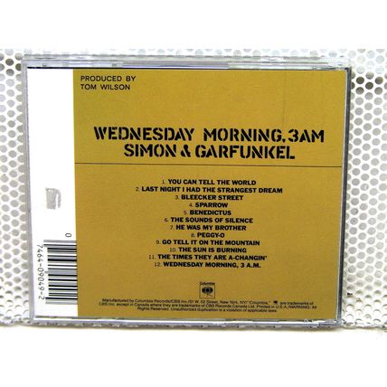 Simon & Garfunkel.wednesday Morning 3am.cd Album