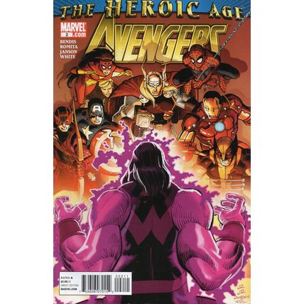AVENGERS #2 - MARVEL COMICS (2010)