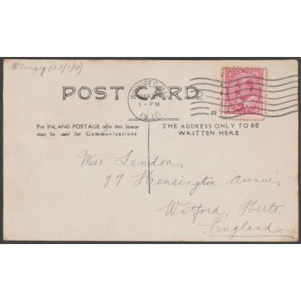 Hunting Giant Rabbits in Motor Cars, 1910 - Canadian Postcard Co RPPC
