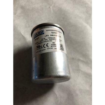 NEW JARD 20.0UF, MFD 440/370 VAC Round Motor Run Capacitors # 12737,BV