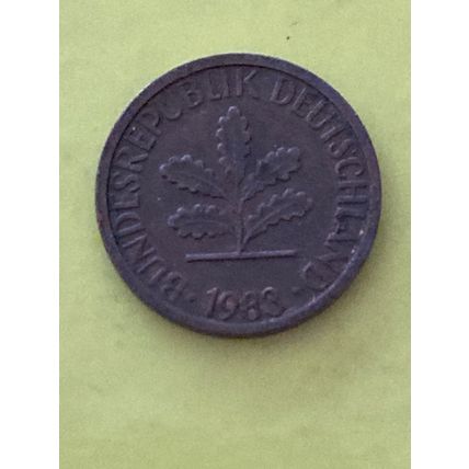 Umlaufmünze Deutschland BRD 1 Pfennig 1983 G
