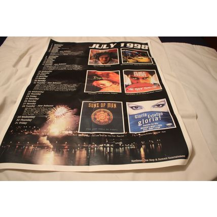 JULY 1998 North East One Stop & Summit Entertainment Promo Poster