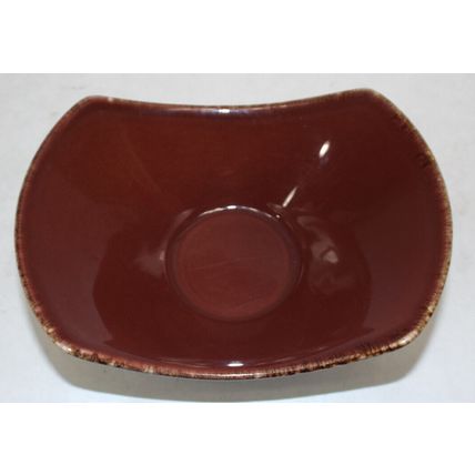 Steelite International Freestyle Bowl White Brown Speckles 6 3/4”x5 1/8”x2 1/2”