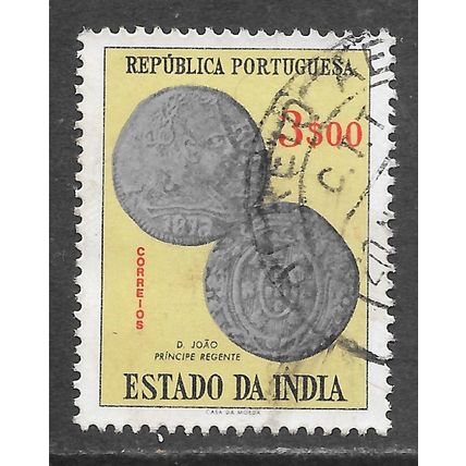 PORTUGAL PORTUGUESE INDIA 1959 COINS 3$00e USED