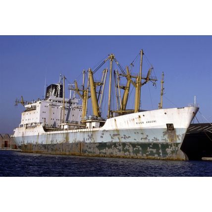 SQ1758 - Nigerian Cargo Ship - River Andoni - photograph 6x4