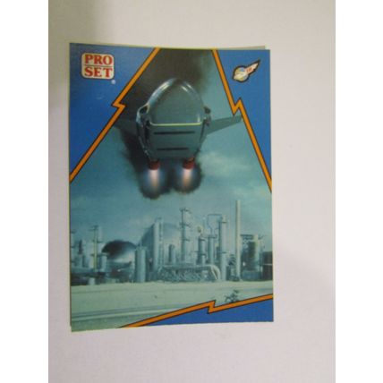 27. Thunderbird 2 Power in Action - Thunderbirds IR 1992 PRO SET Trade Card.