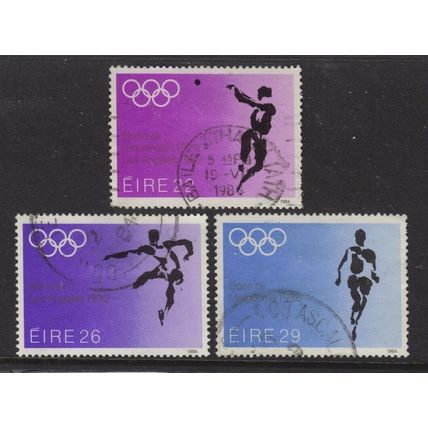 IRELAND SG592-594 1984 OLYMPIC GAMES ~ USED