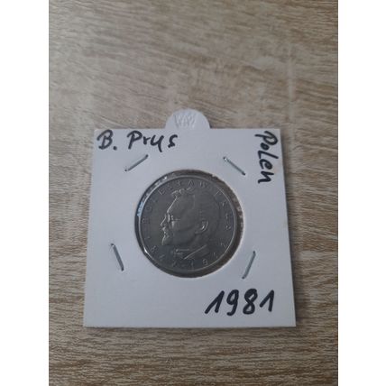 Polen 10 Zloty 1981 Boleslaw Prus.