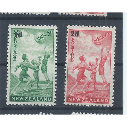 New Zealand Stamps 1939 Health stamps MH SG 611 & 612 (AB357)