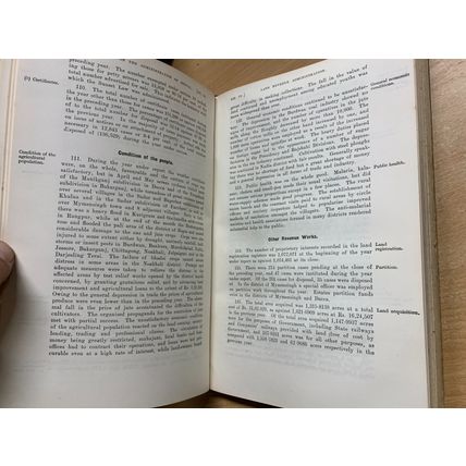 1934 GOVERNMENT OF BENGAL "REPORT ON ADMINISTRATION OF BENGAL 1932-33" BOOK (P4)