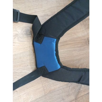 Double Shoulder Carry Strap Blue Black For Golf Bag Howson