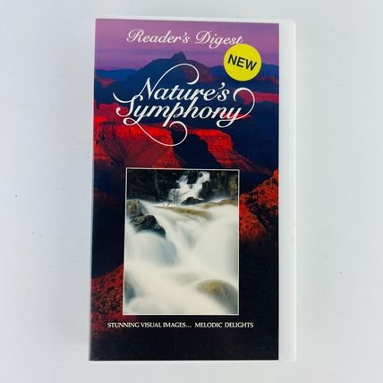 Readers Digest - Natures Symphony VHS Video Tape 1990 Classical Music