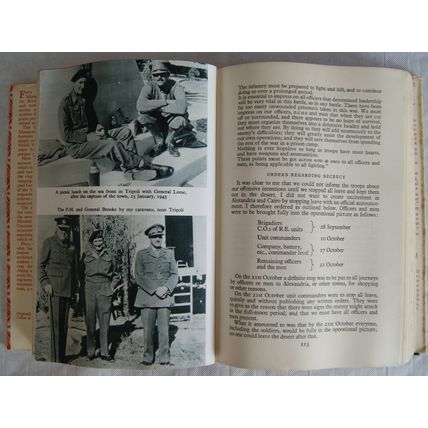1958 The Memoirs of Field-Marshal The Viscount Montgomery of Alamein