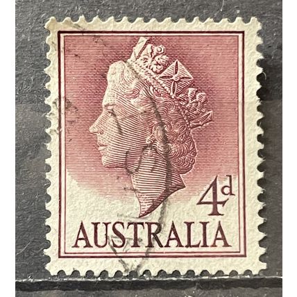 AUSTRALIA 1955 SG 0282a USED #2