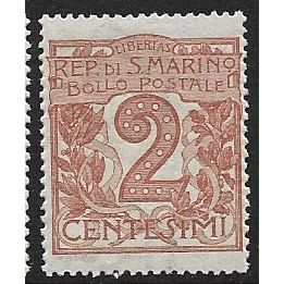 1921/1923 Michel 68 - #2 MLH (*)