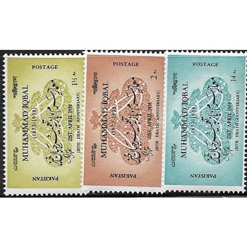 1958 SG 96/98 - MNH (**)