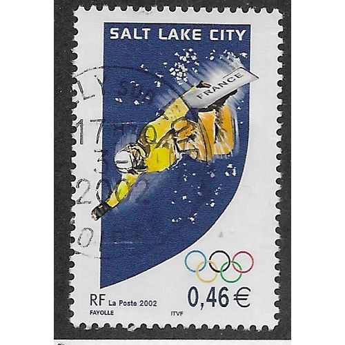 FRA 2002 46c 'WINTER OLYMPICS' FINE USED (EBID55-596)