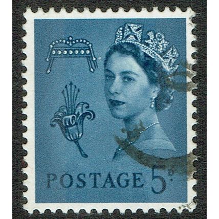 Guernsey 1968 Regional Issue 5d Royal Blue SG12 GU