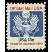O129 13c Eagle Fine MNH G0607