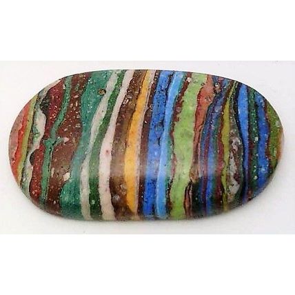 Rainbow Cal Silica Freeform Gemstone Cabochon 99