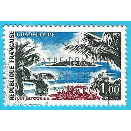 FRANCIA. 1970. YVERT # 1644. TURISMO. ROCA DE DIAMANTE. MARTINICA