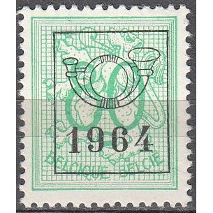 Belgique 1951 Michel 895XAVII Neuf ** Cote (2008) 3.50 € Lion héraldique 1964
