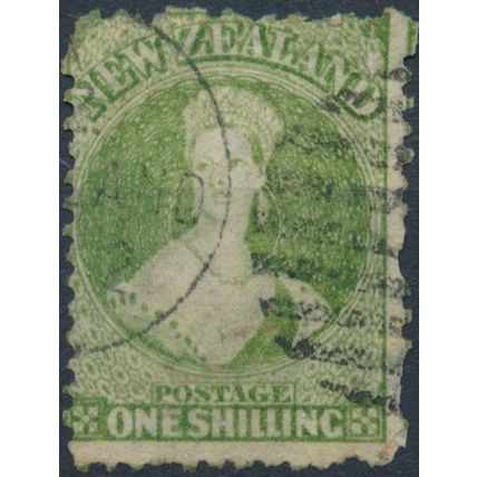 QV Chalon: 1s - New Zealand 1864 - Filler - SG 125