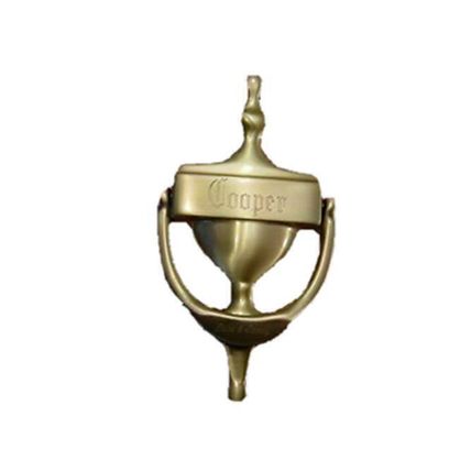 Ed's Variety Store Vintage Solid Brass Doorknocker Made in Spain