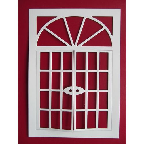 4 x Tattered Lace Die Cuts Window