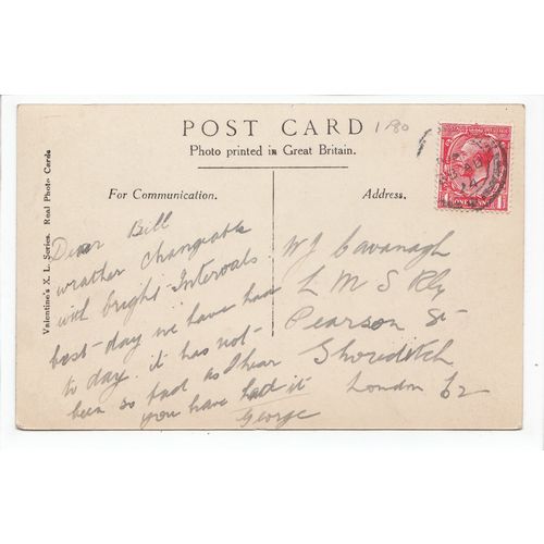 Littlehampton Beach West Sussex 1924 RP Postcard