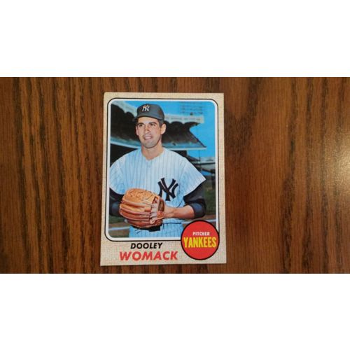 1968 Topps Card # 431 Dooley Womack Very Good (3) New York Yankees