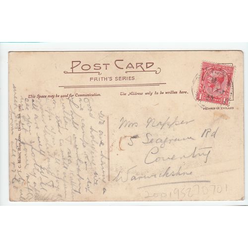 Hope Village Devon Postcard Local Publisher J C Moore