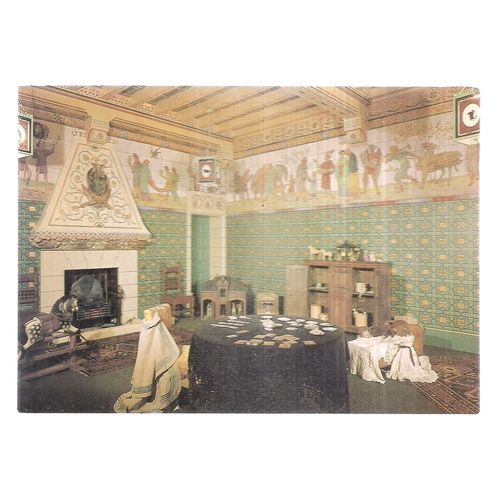 THE NURSERY, CARDIFF CASTLE, WALES unused vintage postcard =