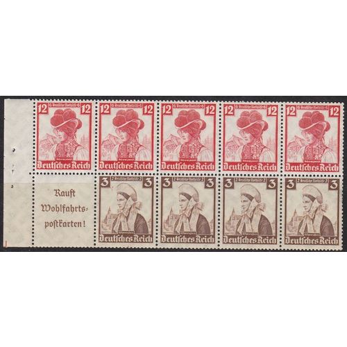 GERMANY REICH [Zdr] H-Blatt 104 ( **/mnh ) [01] Trachten