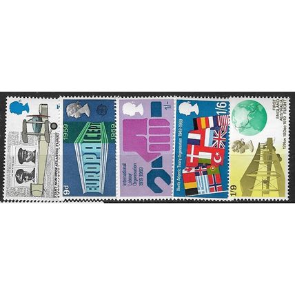 1969 SG 791/795 - MNH (**)