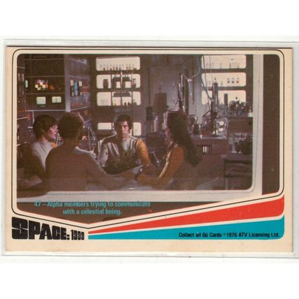 1976 Donruss Space: 1999 Movie trading Card #47-crisp