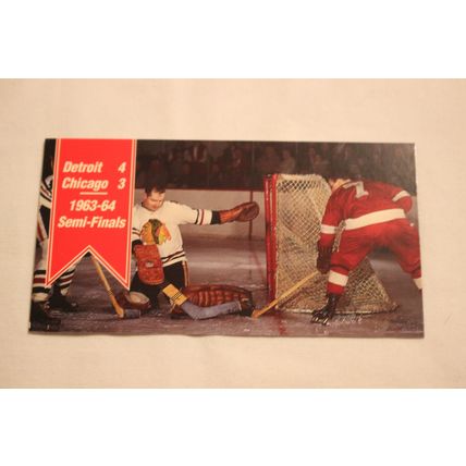 1963-64 Semi-Finals Detroit VS Chicago 1994 Parkhurst Tall Boys NO. 175