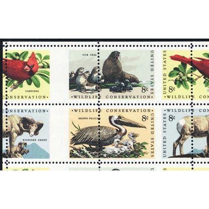 1467a, Misperfed Error Sheet Showing Full Gutter Between Stamps - Stuart Katz