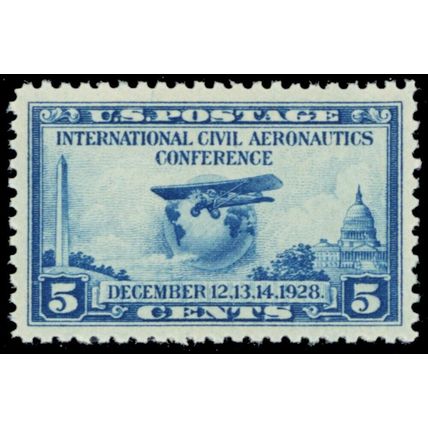 650, Mint NH 5¢ XF/Superb GEM Quality Stamp - Stuart Katz