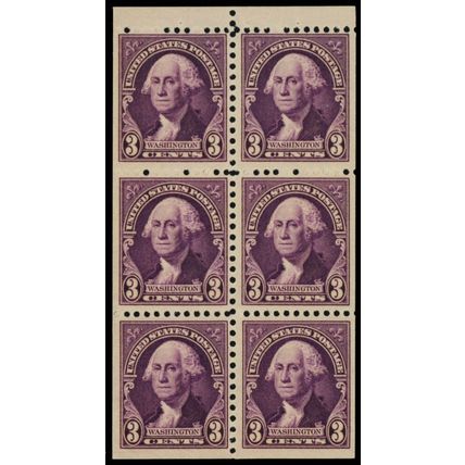 720b, Mint VF NH Booklet Pane of Six Stamps Cat $60.00 - Stuart Katz
