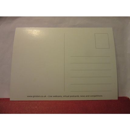 GINSTERS.. CORNISH THROUGH AND THROUGH unused postcard. advertising =