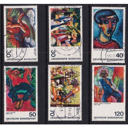 Germany 1974 SG 1688-93 Used (C-528 (14))