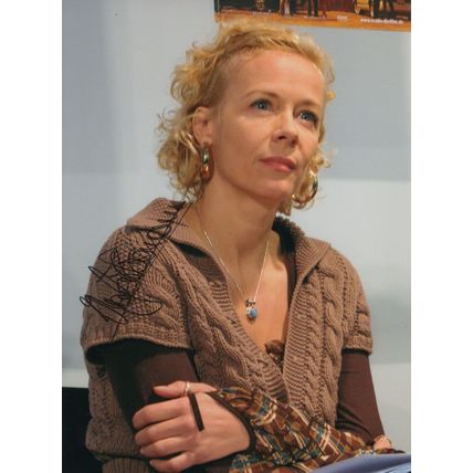 Katja Reimann German Film TV Actress Large 10x8 Hand Signed Photo