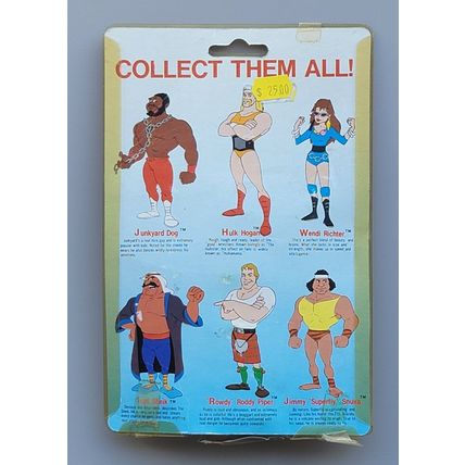 wwf ljn hulk hogan's rock 'n' wrestling hulk hogan wrestling figure
