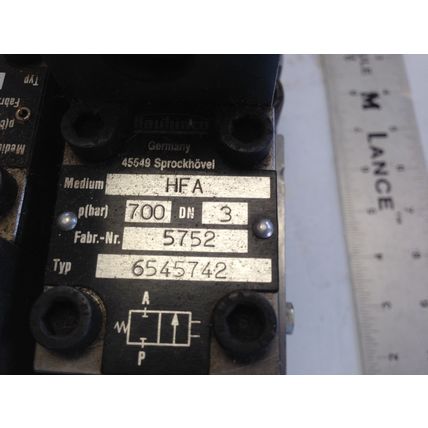 HAUHINCO 6250645 MEDIUM HFA HYDRAULIC VALVE ASSEMBLY,6545742,3129060 24VDC,TA